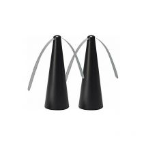 Gabrielle - Ventilateur Anti-Mouche, Lot de 2 Répulsifs Anti-Mouches, Fly Fan pour effrayer Les Mouches, Répellante Moustique Fan pour Maison Dîner,
