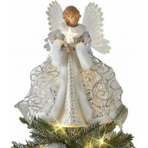 Famille - gabrielle Weihnachtsengel-Baumspitze Traditionelle Weihnachtsbaumspitze