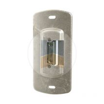 Portac - Gâche électrique réversible en applique pour portillon. Brut - Brut