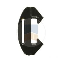 Gâche en applique pour serrure à pêne levant Cupro Brut - Cupro Brut