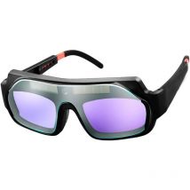 Gafas de soldador tamaño de atenuación automática gafas de soldadura profesionales protectoras ajustables