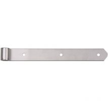 340834 Bandella, in diverse versioni, acciaio inox, Cilindro Ø16 mm, Misura 300 x 35 mm - Alberts