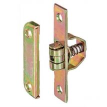 Alberts - Plaque de retenue du rouleau trou 18 x 90 mm d. Acier galvanisé 6 / 4,8 mm avec gâche gah