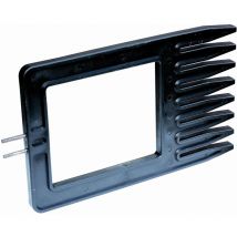 Gah Alberts 611934 pettine di razionalizzazione di serraggio da sudore grate, plastica, nero