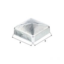 Gah Alberts Pfostenkappe 70x70mm eck.flache Form va ma - 327064