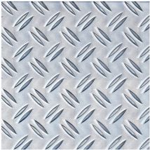 Alberts - Strukturblech, Riffel-Prägung, Alu natur, BxLxS 600 x 1000 x 2,5 mm