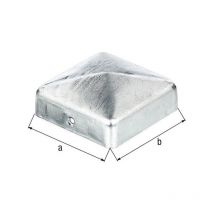 Chapeau de poteau 90x90mm Forme carré Inox ma GAH