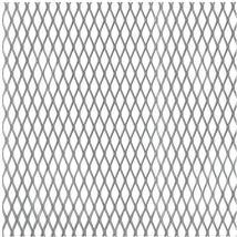 Streckmetallblech, Stahl roh, BxLxS 250 x 500 x 1,2 mm - Alberts