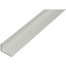 Alberts - Winkelprofil, ungleichsch., Alu silber elox., LxBxHxS 2000 x 30 x 15 x 2 mm