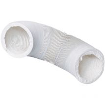 Gaine d'évacuation en pvc long. 3m diam. 102mm d'origine (1250220108, 50279639004) Sèche-linge zanussi, aeg, electrolux, faure Arthur Martin