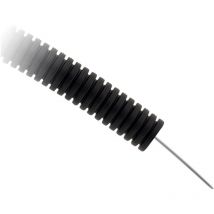 Gaine icta équipée d'un tire-fil Ø16mm 25m - Gris ou noir Zenitech