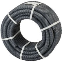 Gaine électrique – 16 mm – PVC annelée pré-lubrifiée – Longueur, Matières – PMFLEX