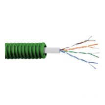 Gaine icta préfilée ftp Grade 3 tv Ø20 couronne de 100m