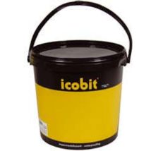 Imperméabilisant ICOBIT – 20 kg – Membrane liquide noire pour toitures et terrasses – Haute élasticité et durabilité