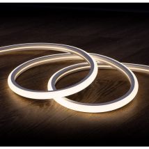 Efectoled - Gaine Néon led Flexible Dimmable 7.5W/m 220V ac 120LED/m Semi-circulaire 180° Blanc Neutre IP67 sur Mesure Coupe tous les 100cm 1 m