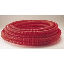 Gaine Pour Réseaux Enterrés Rouge, Diam.63 Mm, L.25 M - Janoflex