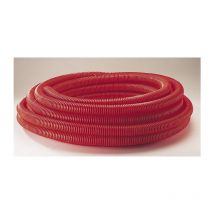 Janoflex - Gaine pour réseaux enterrés rouge, Diam.63 mm, L.25 m