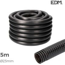 EDM - Gaine Électrique icta Ø32mm Noir Usage Extérieur 5m