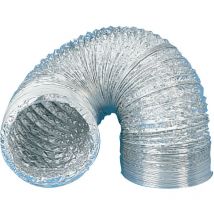Gaine alu - souple - diamètre 100 mm - 3 mètres Unelvent