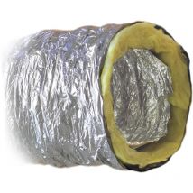 Strulik - dmo gaine distribution d'air chaud isolée en aluminium D125MM L5M - 30112505