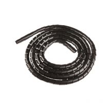 Gaine spirale diamètre 15mm noir