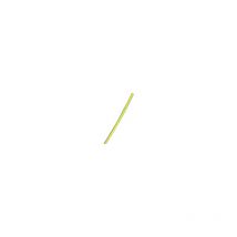 Gaine thermorétractable verte et jaune de 6 à 2 mm