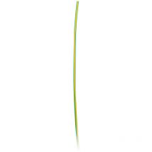 Zenitech - Gaine thermo rétractable Ø3,2cm - 1m - Vert et Jaune