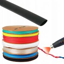 Gaine thermorétractable noire 10mm 1m