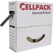 Cellpack - 127137 Gaine Thermorétractable Sans Colle Blanc 18 Mm 6 Mm Taux De Retreint:3:1 7 M