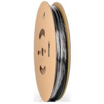 Gaine thermorétractable H-2(Z) pour d. intérieur 12,70 mm taux de rétract. 12,7/6,4 longueur 50 m noire