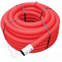 Gaine tpc rouge ø 63 mm x 25 mètres