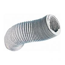 Unelvent - Gaine souple pvc comprimée en boite carton, diamètre 125 mm, longueur totale 20m (811507)