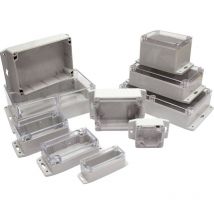 G279CMF Contenitore universale Policarbonato Grigio chiaro, Trasparente 1 pz. - Gainta