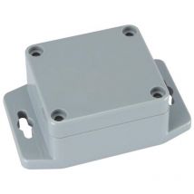 Carcasa de abs con brida de montaje - resistente al agua - 64 x 58 x 35 mm