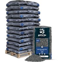 Galamio Holzhackschnitzel Grau 60l x 39 Sack 2340l