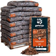Galamio Rindenmulch Pinie Grob 60l x 26 Sack 1560l