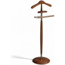 Herdasa - Galán 316 herraje cromo satinado lacado mogano, 110 cm(alto)45 cm(ancho)32 cm(largo)