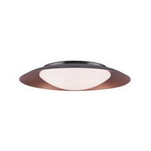 Larissa Lighting - Galatsi Plafoniera 20W 3000K Nero-Cooper