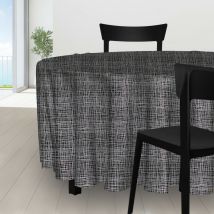 Nappe anti-tâches ronde diamètre 180 cm galaxy noir, Par Soleil d'ocre