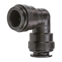 Gomito metrico a pressione in acetale, diametro 15 mm