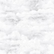 Galerie - Global Fusion Grey Clouds Sky Washable Wallpaper Paste The Wall