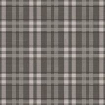 Vintage Roses Linear Grey Wallpaper Classic Tartan Pattern - Galerie