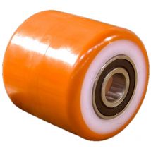 2gt Roues Et Roulettes - Galet 82 x 100 polyuréthane orange Alimentaire Alésage inox (al) : 20 mm