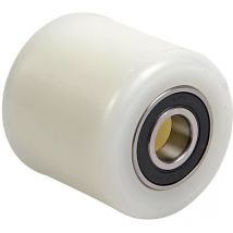 Galet 82 x 60 plastique Polyamide blanc Alésage (al) : 20 mm
