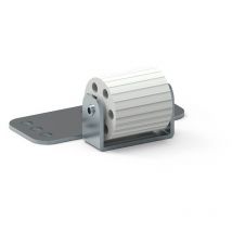 Galet antiflexion pour volet roulant
