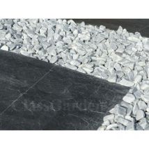 Classgarden - Galet Gris Clair 12-24 Pack de 5 M² - 10 sacs - 200 kg