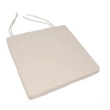 Homemaison - Galette de chaise extérieur imperméable et déhoussable Beige 40x40 cm