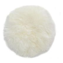 Galette de chaise en peau de mouton