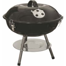 Galileo Casa - Mini Barbecue Tondo Con Coperchio 35 X H 35 Cm Nero