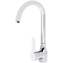 Galindo KARIM DUE 88948600 Robinet pour évier de cuisine (laiton), finition chrome.